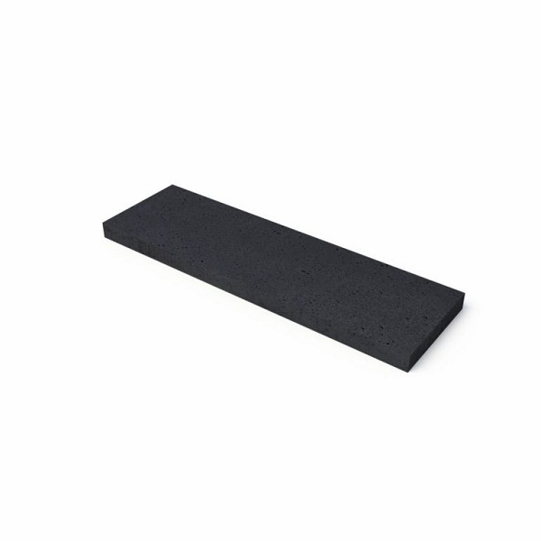 Schellevis Oud Hollandse tegel/opsluiting 100x30x5 cm carbon