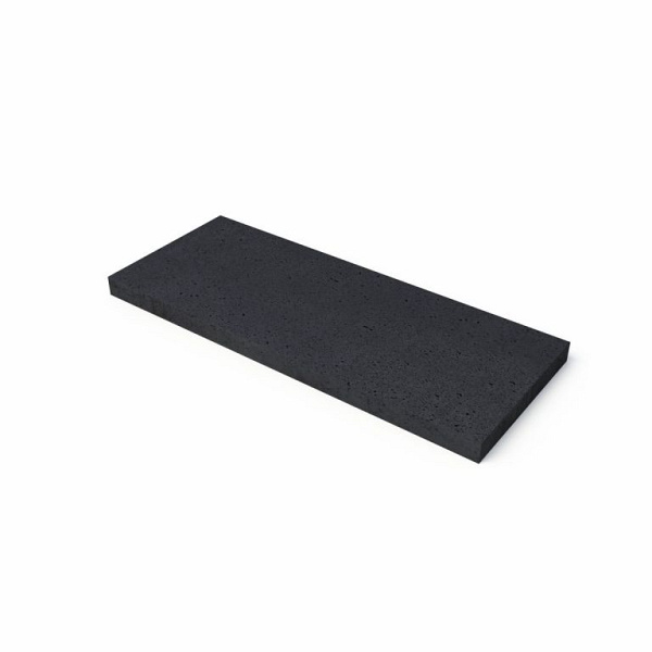 Schellevis Oud Hollandse tegel/opsluiting 100x40x5 cm carbon