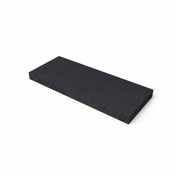 Schellevis Oud Hollandse tegel/opsluiting 100x40x7 cm carbon