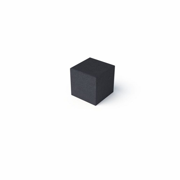 Schellevis Oud Hollandse zitelement vierkant 50x50x50 cm carbon