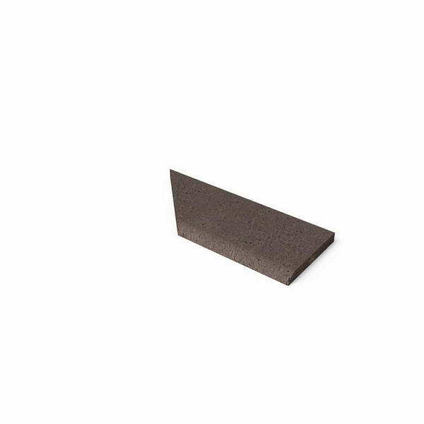 Schellevis Oud Hollandse zwembadrand hoek rechts (100/60x40x5 cm) taupe