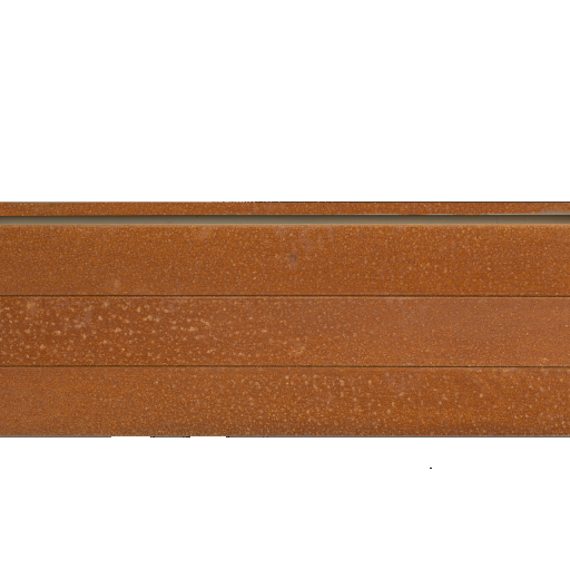 Plantenbak Modulair Corten 240x180x42 cm