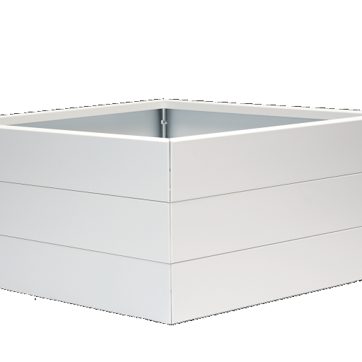 Plantenbak Modulair Wit 60x60x42 cm