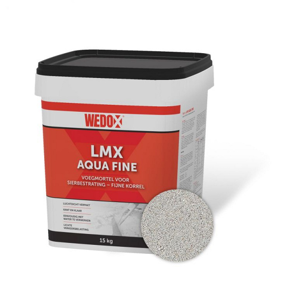 Wedox LMX AQUA FINE - 3 kg Zilvergrijs 3 kg