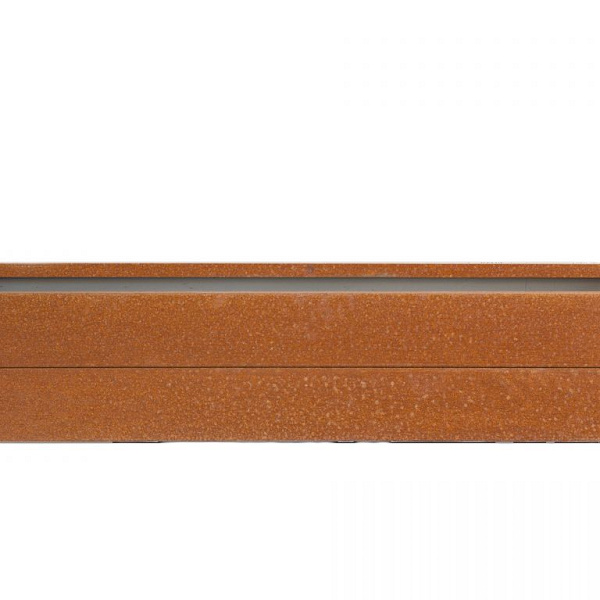 Plantenbak Modulair Corten 240x90x28 cm