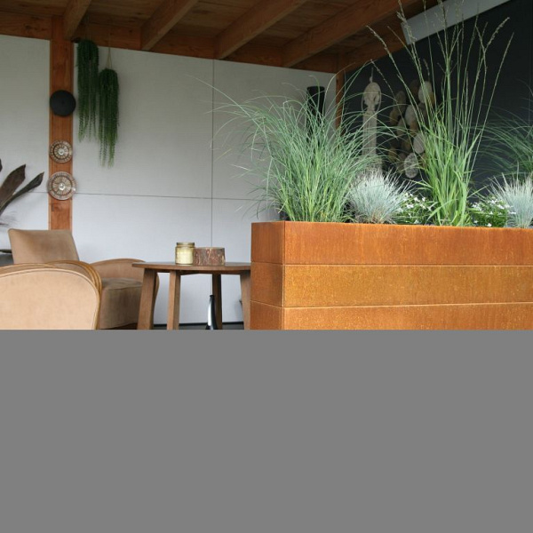 Plantenbak Modulair Corten 300x210x56 cm