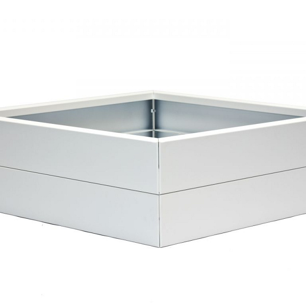 Plantenbak Modulair Wit 270x270x28 cm