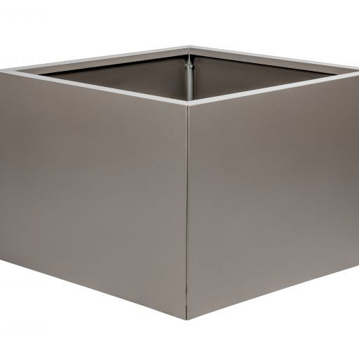 Plantenbak Vlak Taupe 60x60x60 cm