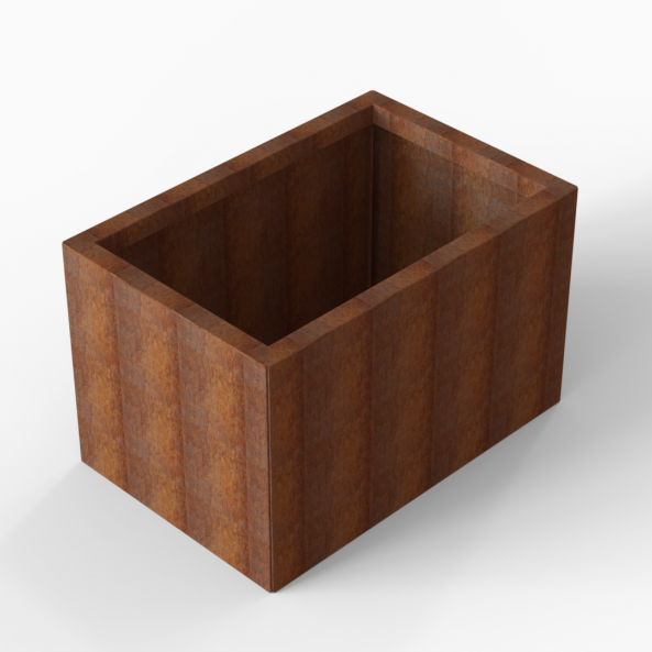 Plantenbak Module+ Corten 90x60x56 cm - CORTEN
