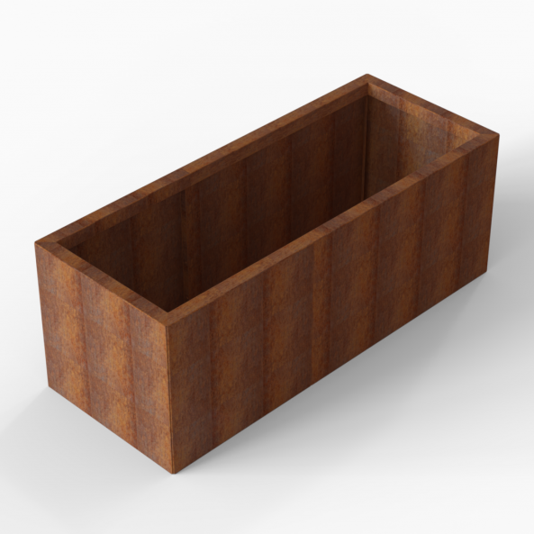 Plantenbak Module+ Corten 150x60x56 cm - CORTEN