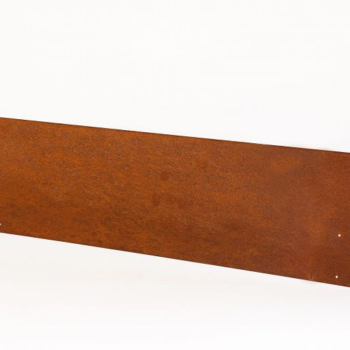 Kantopsluiting Single (flg) 300x16,5 cm - CORTEN