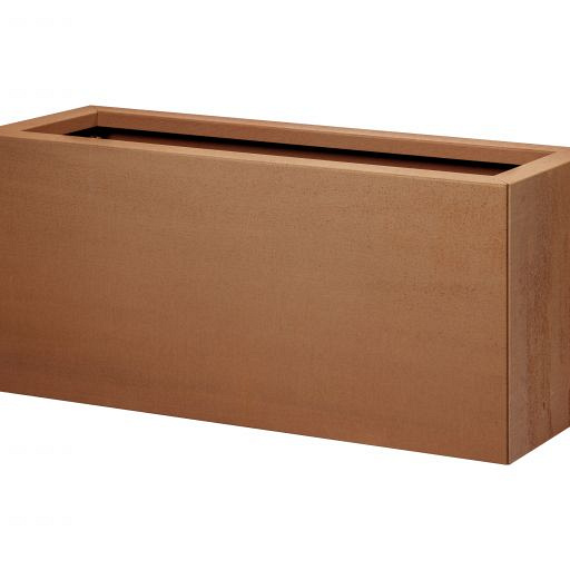 Plantenbak Vlak Corten 90x30x40 cm