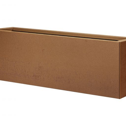 Plantenbak Vlak Corten 210x30x60 cm