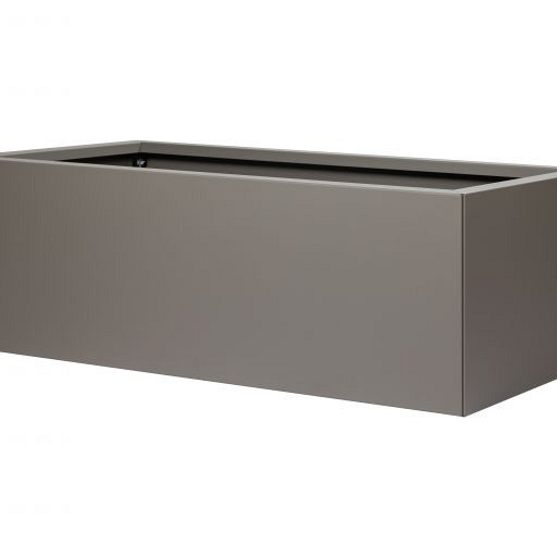 Plantenbak Vlak Taupe 150x60x60 cm