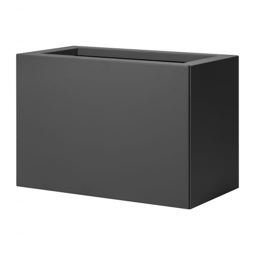Plantenbak Vlak Antraciet 60x30x40 cm