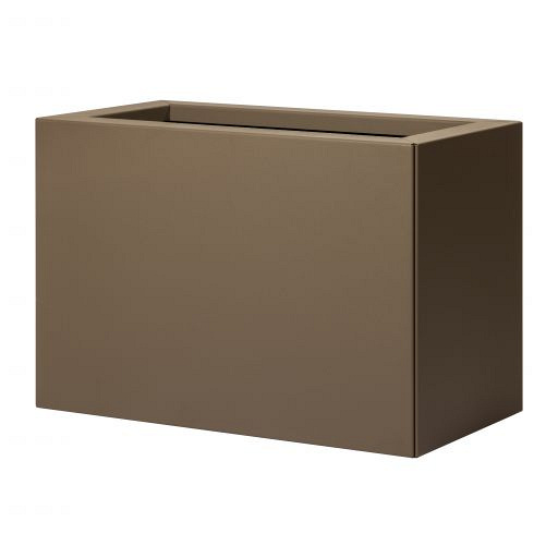 Plantenbak Vlak - SUPRA BRUIN 60x30x60 cm