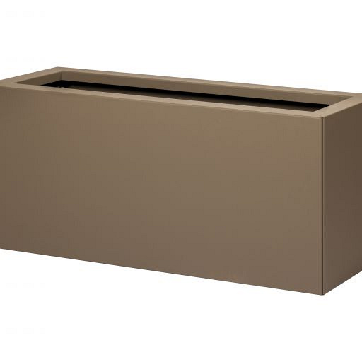 Plantenbak Vlak - SUPRA BRUIN 90x30x40 cm