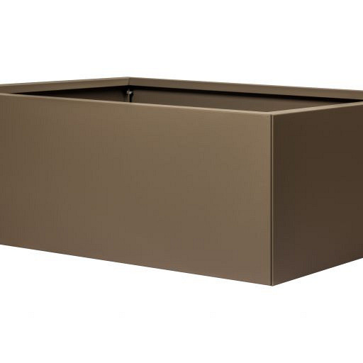Plantenbak Vlak - SUPRA BRUIN 180x90x40 cm