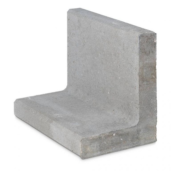 L-Element Grijs H=60 x B=50 x V=40 cm (D)