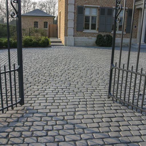 Courtstones 6 cm dik Basalt