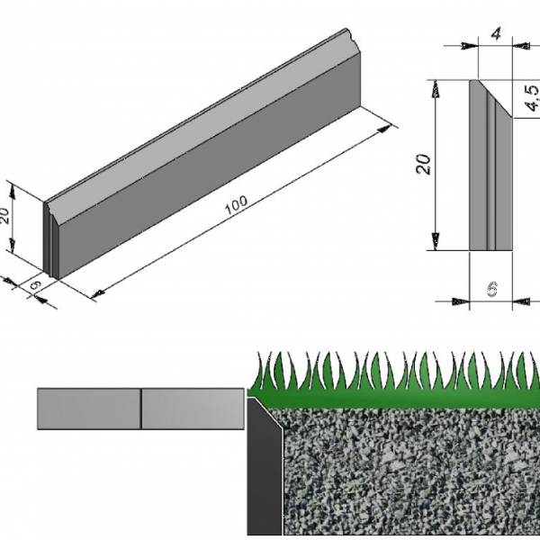 Opsluitband SansVue 6x20x100cm Zwart