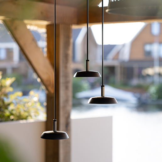 In-Lite Sway Pendant Ext 100-230V Pearl Grey (Without Base)