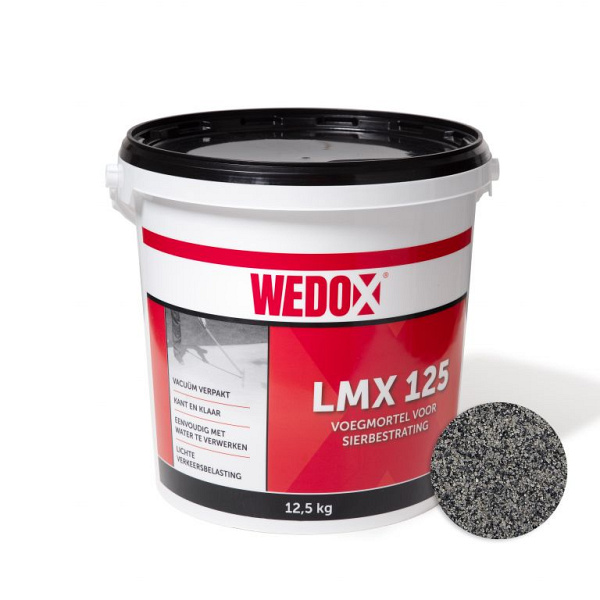 Wedox LMX 125 Steengrijs 12,5 kg