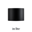 in lite halo up down black 100 230v