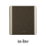 in lite ace up down rose silver 100 230v