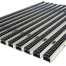 mat schoonl 60x40x2 cm alum bber zwa