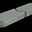 kantsteen graskant antraciet 33x16x4.5 cm