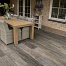 keramische tegel 30x120x2 cm rustic wood oak grey