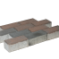 betonklinkers redsun 20.9x10.4x8 cm bruin zwart