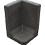 hoek l element antraciet 40x40x40 cm r 