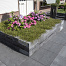 linea block black 15x15x60 cm