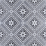 geoceramica 60x60x4 concreet flower dec