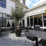 geoceramica 60x60x4 concreet flower dec
