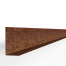 kantopsluiting single flg 300x10 cm   corten