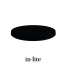 in lite disc light head black