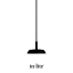 in lite sway pendant ext 100 230v black