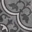 geoceramica 100x100x4 decoro fiori