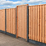Tuinscherm Red Class Wood 21-planks (19 + 2) Casablanca 180 x 180 cm