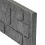 berton  motiefplaat smal antraciet h26xd4.8xl184cm romeinsmotief