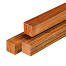 hardhouten paal 8.5x8.5x275cm 4rh met punt geschaafd 2v