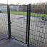 dsm enkele poort 100x180 ral 9005 60x60 palen