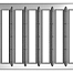sleufrooster rvs 50cm