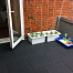 aslon sbr rubbertegel 50x50x2 5 cm zwart
