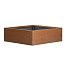 bloembak modulair corten 120x30x28 cm