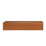 bloembak modulair corten 120x120x28 cm