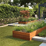 bloembak modulair corten 120x30x42 cm